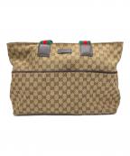 GUCCIグッチ）の古着「トートバッグ」｜ブラウン