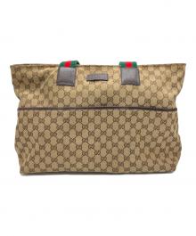 GUCCI（グッチ）の古着「トートバッグ」｜ブラウン