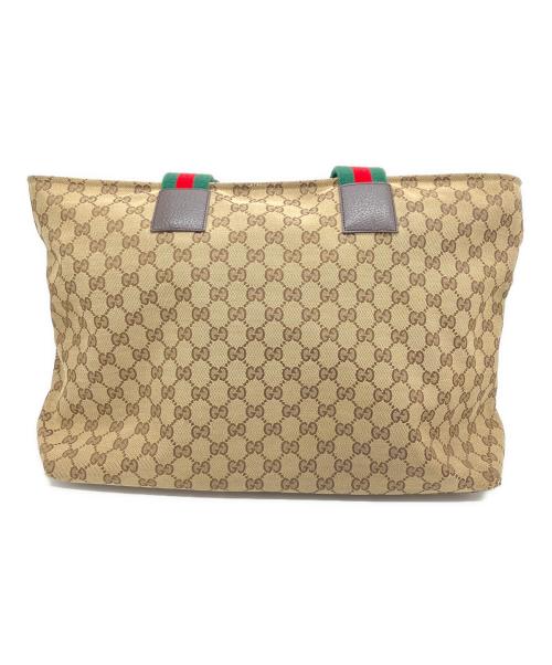 GUCCI（グッチ）GUCCI (グッチ) トートバッグ ブラウンの古着・服飾アイテム