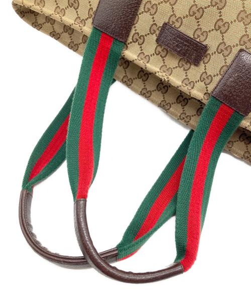 GUCCI（グッチ）GUCCI (グッチ) トートバッグ ブラウンの古着・服飾アイテム
