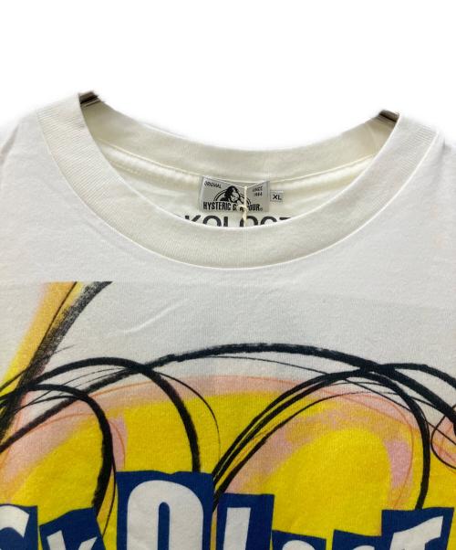 Hysteric Glamour（ヒステリックグラマー）Hysteric Glamour (ヒステリックグラマー) 半袖カットソー ホワイト サイズ:XLの古着・服飾アイテム