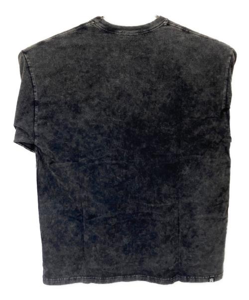 Hysteric Glamour（ヒステリックグラマー）Hysteric Glamour (ヒステリックグラマー) 24SALOON プリント Tシャツ グレー サイズ:L 未使用品の古着・服飾アイテム