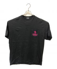 Hysteric Glamour（ヒステリックグラマー）の古着「ロックンロールポケットTシャツ」｜ブラック