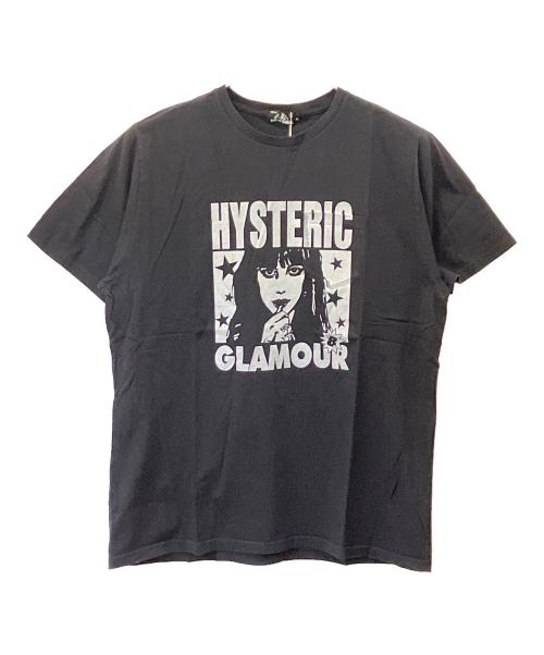 Hysteric Glamour（ヒステリックグラマー）Hysteric Glamour (ヒステリックグラマー) THE STAR WOMAN プリント ポケ付Tシャツ ブラック サイズ:XL 未使用品の古着・服飾アイテム