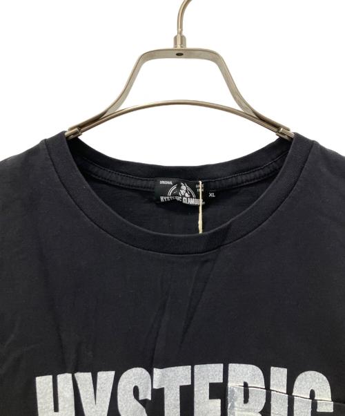 Hysteric Glamour（ヒステリックグラマー）Hysteric Glamour (ヒステリックグラマー) THE STAR WOMAN プリント ポケ付Tシャツ ブラック サイズ:XL 未使用品の古着・服飾アイテム
