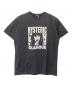 Hysteric Glamour（ヒステリックグラマー）の古着「THE STAR WOMAN プリント ポケ付Tシャツ」｜ブラック