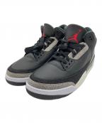 NIKE×LEVI'Sナイキ×リーバイス）の古着「AIR JORDAN 3 RETRO SP」｜ブラック×グレー