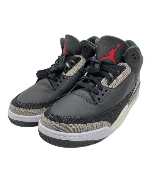 NIKE（ナイキ）NIKE (ナイキ) LEVI'S (リーバイス) AIR JORDAN 3 RETRO SP ブラック×グレー サイズ:29cm 未使用品の古着・服飾アイテム