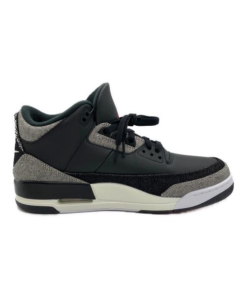 NIKE（ナイキ）NIKE (ナイキ) LEVI'S (リーバイス) AIR JORDAN 3 RETRO SP ブラック×グレー サイズ:29cm 未使用品の古着・服飾アイテム