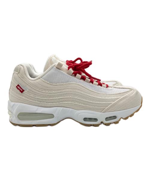 NIKE（ナイキ）NIKE (ナイキ) LEVI'S (リーバイス) AIR MAX 95 OG アイボリー×ホワイト サイズ:28.5cmの古着・服飾アイテム