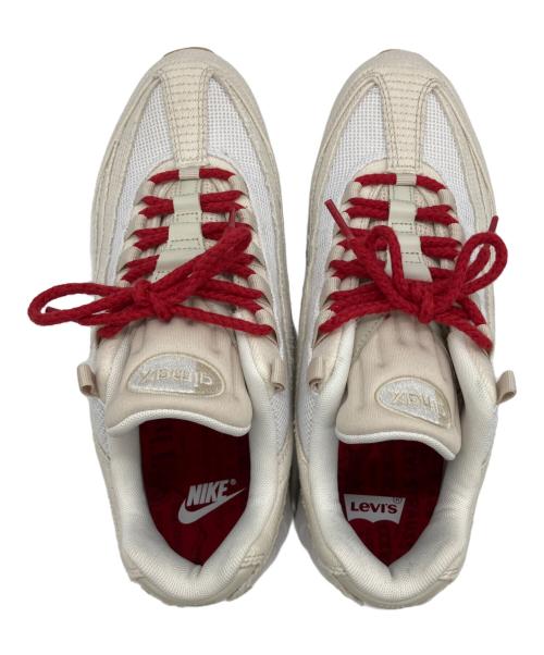 NIKE（ナイキ）NIKE (ナイキ) LEVI'S (リーバイス) AIR MAX 95 OG アイボリー×ホワイト サイズ:28.5cmの古着・服飾アイテム