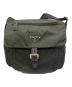 PRADA (プラダ) ナイロンショルダーバッグ オリーブ：12000円