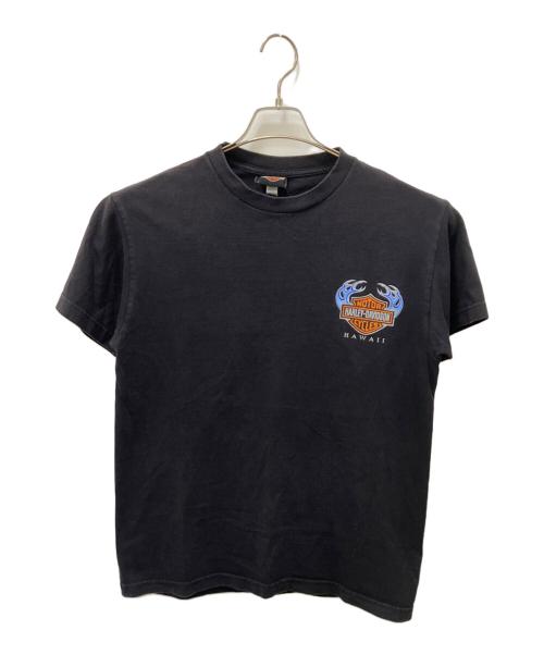HARLEY-DAVIDSON（ハーレーダビッドソン）HARLEY-DAVIDSON (ハーレーダビッドソン) 半袖カットソー ブラック サイズ:Mの古着・服飾アイテム