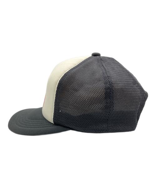 Hysteric Glamour（ヒステリックグラマー）Hysteric Glamour (ヒステリックグラマー) Vixen Girl Mesh Cap ブラック×レッド×ホワイト サイズ:FREEの古着・服飾アイテム