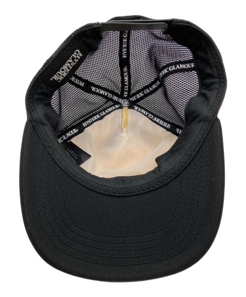Hysteric Glamour（ヒステリックグラマー）Hysteric Glamour (ヒステリックグラマー) Vixen Girl Mesh Cap ブラック×レッド×ホワイト サイズ:FREEの古着・服飾アイテム
