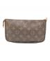 LOUIS VUITTON (ルイ ヴィトン) ポシェット・アクセソワール ブラウン：40000円