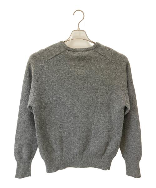POLO RALPH LAUREN（ポロ・ラルフローレン）POLO RALPH LAUREN (ポロ・ラルフローレン) Vネックニットセーター グレー サイズ:Mの古着・服飾アイテム