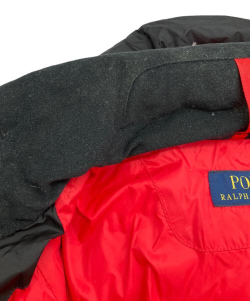 POLO RALPH LAUREN（ポロ・ラルフローレン）POLO RALPH LAUREN (ポロ・ラルフローレン) ビッグポニー刺繍ダウンジャケット ブラック サイズ:Lの古着・服飾アイテム