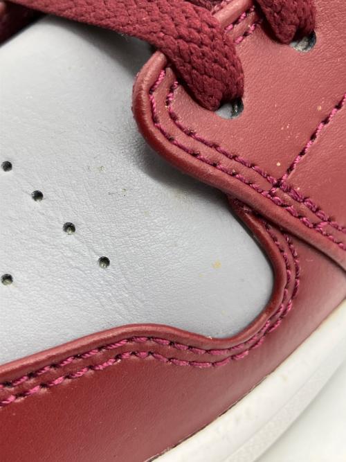 NIKE（ナイキ）NIKE (ナイキ) AIR JORDAN 1 MID（エアジョーダン1ミッド） グレー×ボルドー サイズ:29cmの古着・服飾アイテム