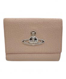 Vivienne Westwood（ヴィヴィアンウエストウッド）の古着「3つ折り財布　EXECUTIVE」｜ピンク