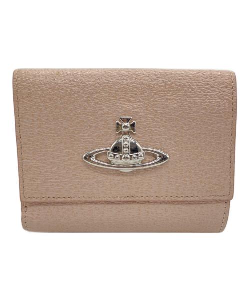 Vivienne Westwood（ヴィヴィアンウエストウッド）Vivienne Westwood (ヴィヴィアンウエストウッド) 3つ折り財布　EXECUTIVE ピンクの古着・服飾アイテム