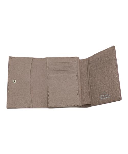 Vivienne Westwood（ヴィヴィアンウエストウッド）Vivienne Westwood (ヴィヴィアンウエストウッド) 3つ折り財布　EXECUTIVE ピンクの古着・服飾アイテム