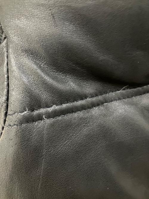 Schott（ショット）Schott (ショット) モーターサイクルダウンジャケット ホワイト×ブラック サイズ:XLの古着・服飾アイテム