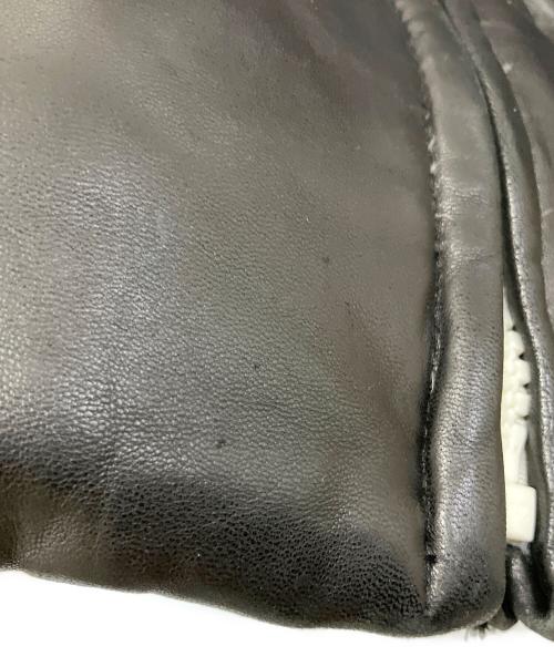 Schott（ショット）Schott (ショット) モーターサイクルダウンジャケット ホワイト×ブラック サイズ:XLの古着・服飾アイテム