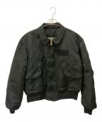 ALPHAアルファ）の古着「フライトジャケット　WAIPER.inc 米軍」｜ブラック