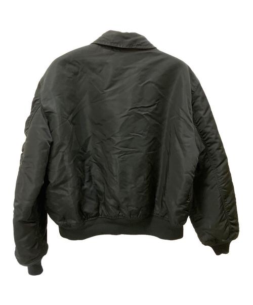 ALPHA（アルファ）ALPHA (アルファ) フライトジャケット　WAIPER.inc 米軍 ブラック サイズ:XLの古着・服飾アイテム