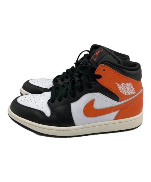 NIKE（ナイキ）NIKE (ナイキ) AIR JORDAN1 ブラック×オレンジ サイズ:27cmの古着・服飾アイテム