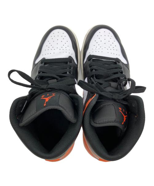 NIKE（ナイキ）NIKE (ナイキ) AIR JORDAN1 ブラック×オレンジ サイズ:27cmの古着・服飾アイテム