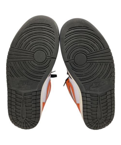 NIKE（ナイキ）NIKE (ナイキ) AIR JORDAN1 ブラック×オレンジ サイズ:27cmの古着・服飾アイテム