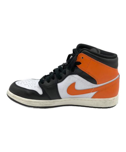 NIKE（ナイキ）NIKE (ナイキ) AIR JORDAN1 ブラック×オレンジ サイズ:27cmの古着・服飾アイテム