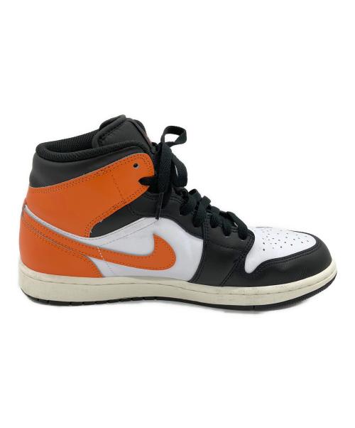 NIKE（ナイキ）NIKE (ナイキ) AIR JORDAN1 ブラック×オレンジ サイズ:27cmの古着・服飾アイテム