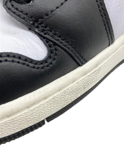 NIKE（ナイキ）NIKE (ナイキ) AIR JORDAN1 ブラック×オレンジ サイズ:27cmの古着・服飾アイテム
