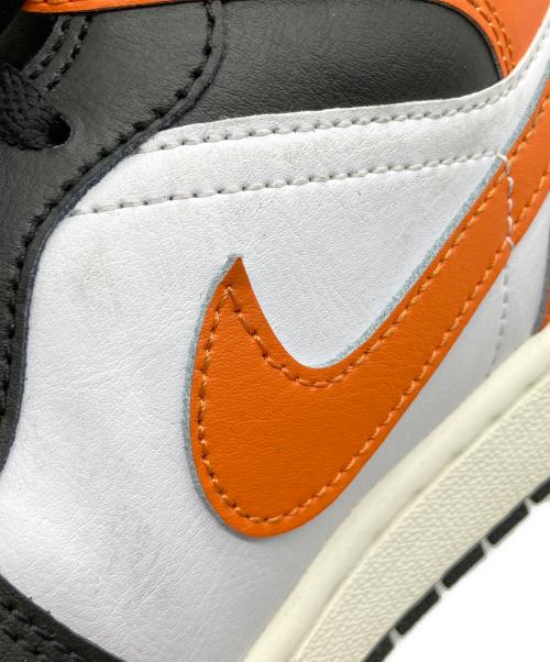 NIKE（ナイキ）NIKE (ナイキ) AIR JORDAN1 ブラック×オレンジ サイズ:27cmの古着・服飾アイテム
