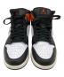NIKE (ナイキ) AIR JORDAN1 ブラック×オレンジ サイズ:27cm：10000円