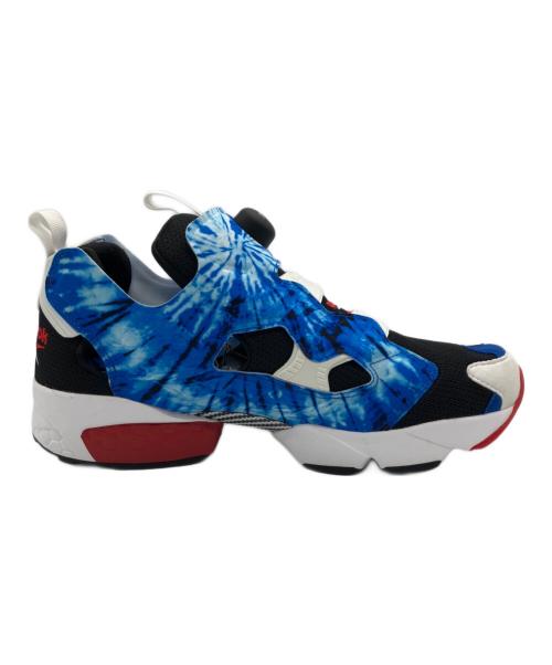 REEBOK（リーボック）REEBOK (リーボック) X-LARGE (エクストララージ) ATMOS (アトモス) INSTAPUMP FURY 94 TIE-DYE ブラック×ブルー サイズ:29cmの古着・服飾アイテム