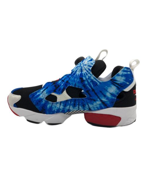 REEBOK（リーボック）REEBOK (リーボック) X-LARGE (エクストララージ) ATMOS (アトモス) INSTAPUMP FURY 94 TIE-DYE ブラック×ブルー サイズ:29cmの古着・服飾アイテム
