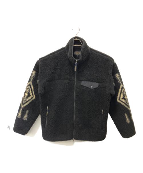 PENDLETON（ペンドルトン）PENDLETON (ペンドルトン) BAYFLOW (ベイフロー) ボアジャケット ブラック サイズ:Mの古着・服飾アイテム