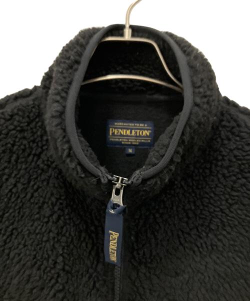 PENDLETON（ペンドルトン）PENDLETON (ペンドルトン) BAYFLOW (ベイフロー) ボアジャケット ブラック サイズ:Mの古着・服飾アイテム
