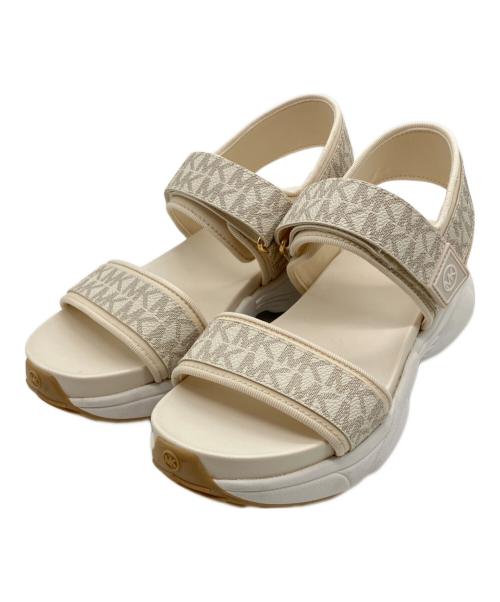 MICHAEL KORS（マイケル・コース）MICHAEL KORS (マイケル・コース) サンダル　KATRINA アイボリー サイズ:6.5Mの古着・服飾アイテム
