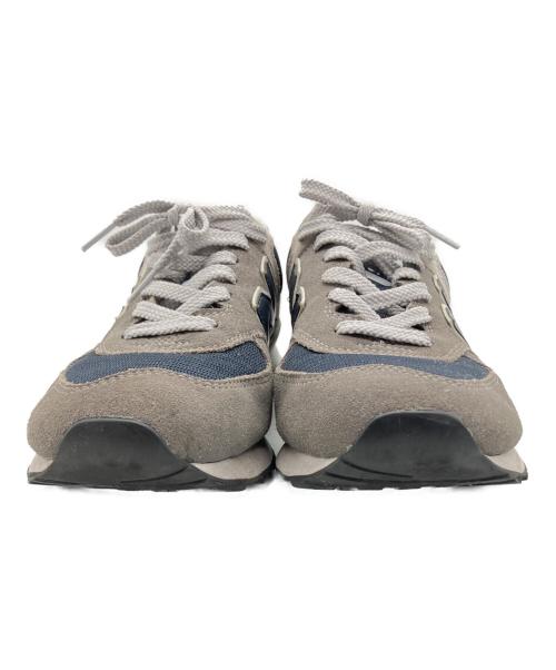 NEW BALANCE（ニューバランス）NEW BALANCE (ニューバランス) スウェードシューズ ネイビー×グレー サイズ:27.5cmの古着・服飾アイテム
