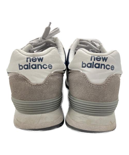 NEW BALANCE（ニューバランス）NEW BALANCE (ニューバランス) スウェードシューズ ネイビー×グレー サイズ:27.5cmの古着・服飾アイテム