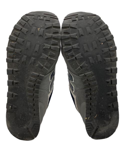 NEW BALANCE（ニューバランス）NEW BALANCE (ニューバランス) スウェードシューズ ネイビー×グレー サイズ:27.5cmの古着・服飾アイテム