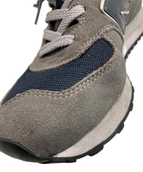 NEW BALANCE（ニューバランス）NEW BALANCE (ニューバランス) スウェードシューズ ネイビー×グレー サイズ:27.5cmの古着・服飾アイテム