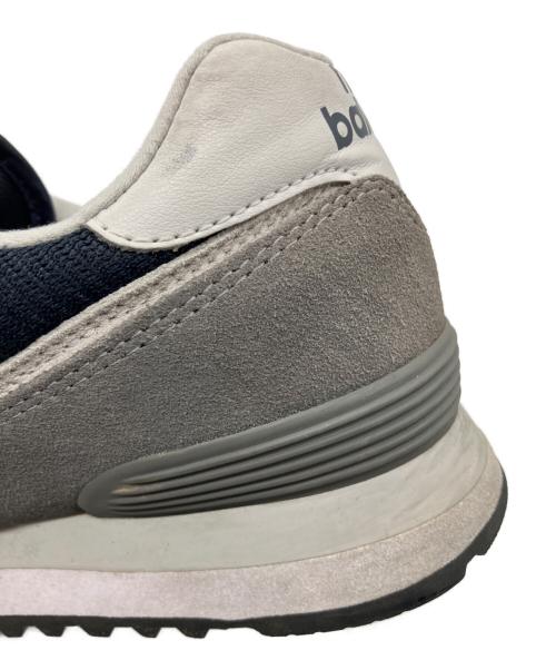 NEW BALANCE（ニューバランス）NEW BALANCE (ニューバランス) スウェードシューズ ネイビー×グレー サイズ:27.5cmの古着・服飾アイテム