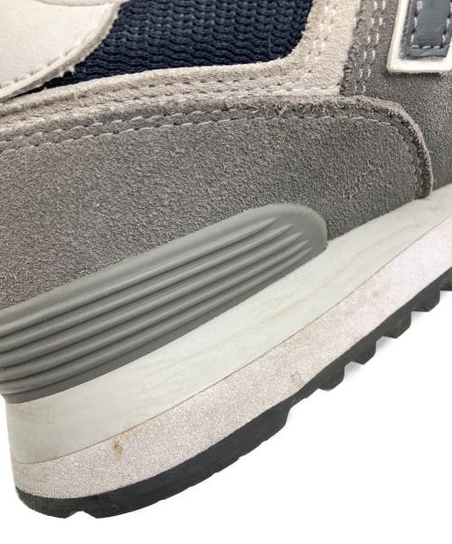 NEW BALANCE（ニューバランス）NEW BALANCE (ニューバランス) スウェードシューズ ネイビー×グレー サイズ:27.5cmの古着・服飾アイテム