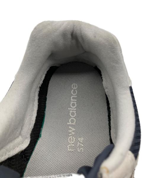 NEW BALANCE（ニューバランス）NEW BALANCE (ニューバランス) スウェードシューズ ネイビー×グレー サイズ:27.5cmの古着・服飾アイテム